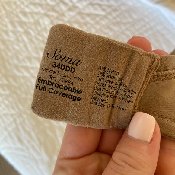 Soma Perfect Coverage Bra - Picture 3 of 3